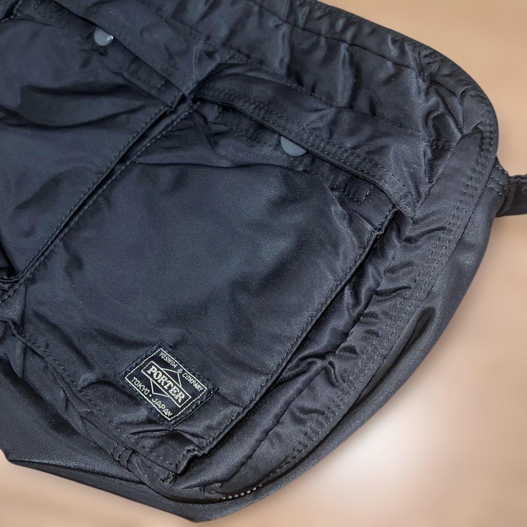 【良品✨/ 廃版】ポーター ショルダーバッグ L 2層式 斜め掛け クロスボディ