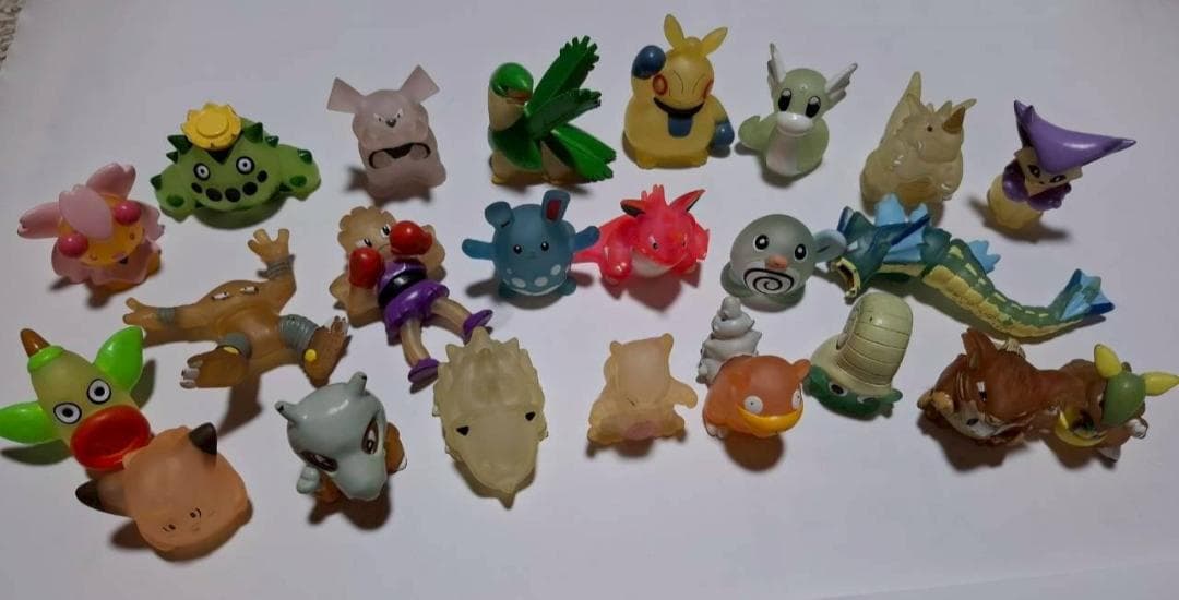 d*7様 【レア・クリア】ポケモン指人形 23体セット 美品