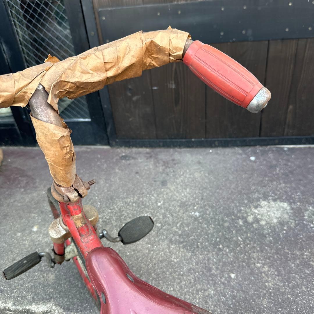 お値下げ‼️蔵から出てきた　アンティーク三輪車　デッドストック