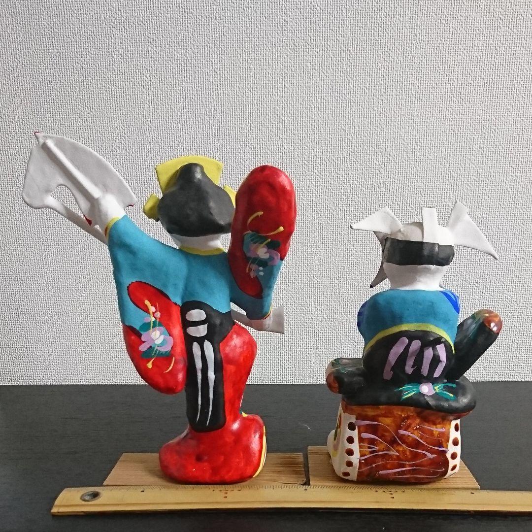 2025)  福島  三春張り子  2体