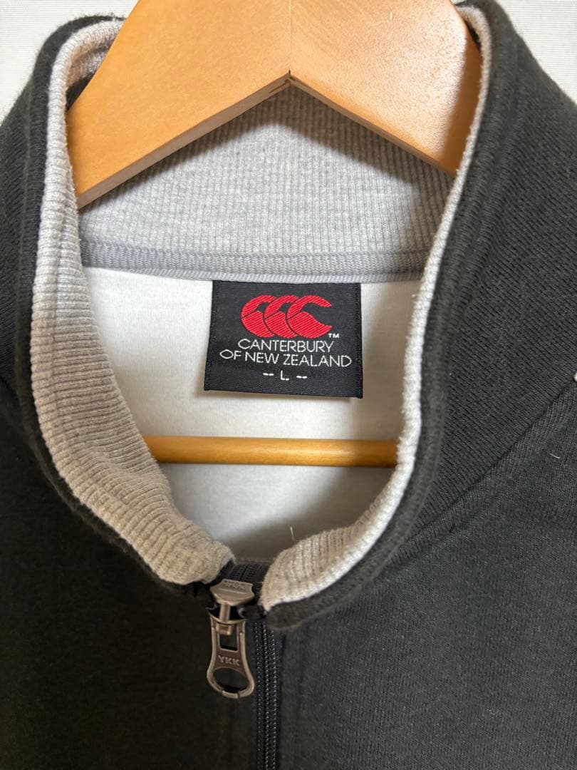 カンタベリーオブニュージーランド　トラックジャケット　ラグラン　XLサイズ
