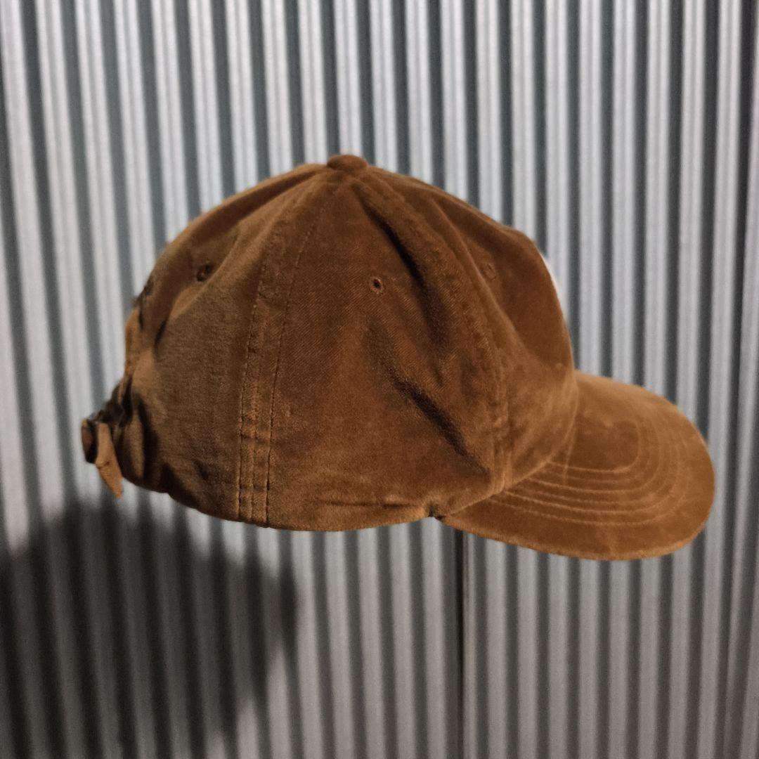 Supreme Velvet S Logo 6-Panel ベルベット Sロゴ茶