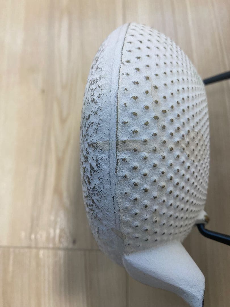 南部鉄器【南部宝生堂 及富 OITOMI】令和霰　瓶敷セット (ホワイト 白）