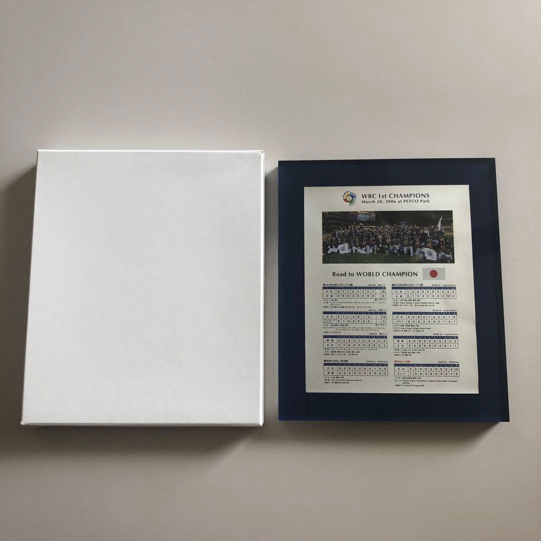 2006年 WBC 記念品 アクリル版 野球 ワールドチャンピオン イチロー