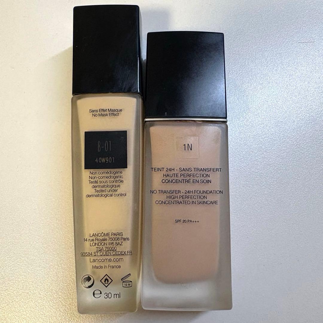 ファンデーション　ランコム・ディオール