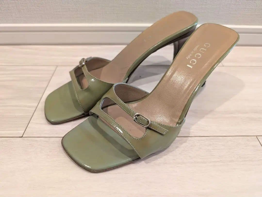 【箱あり】GUCCI　ミュール　サンダル　サイズ37