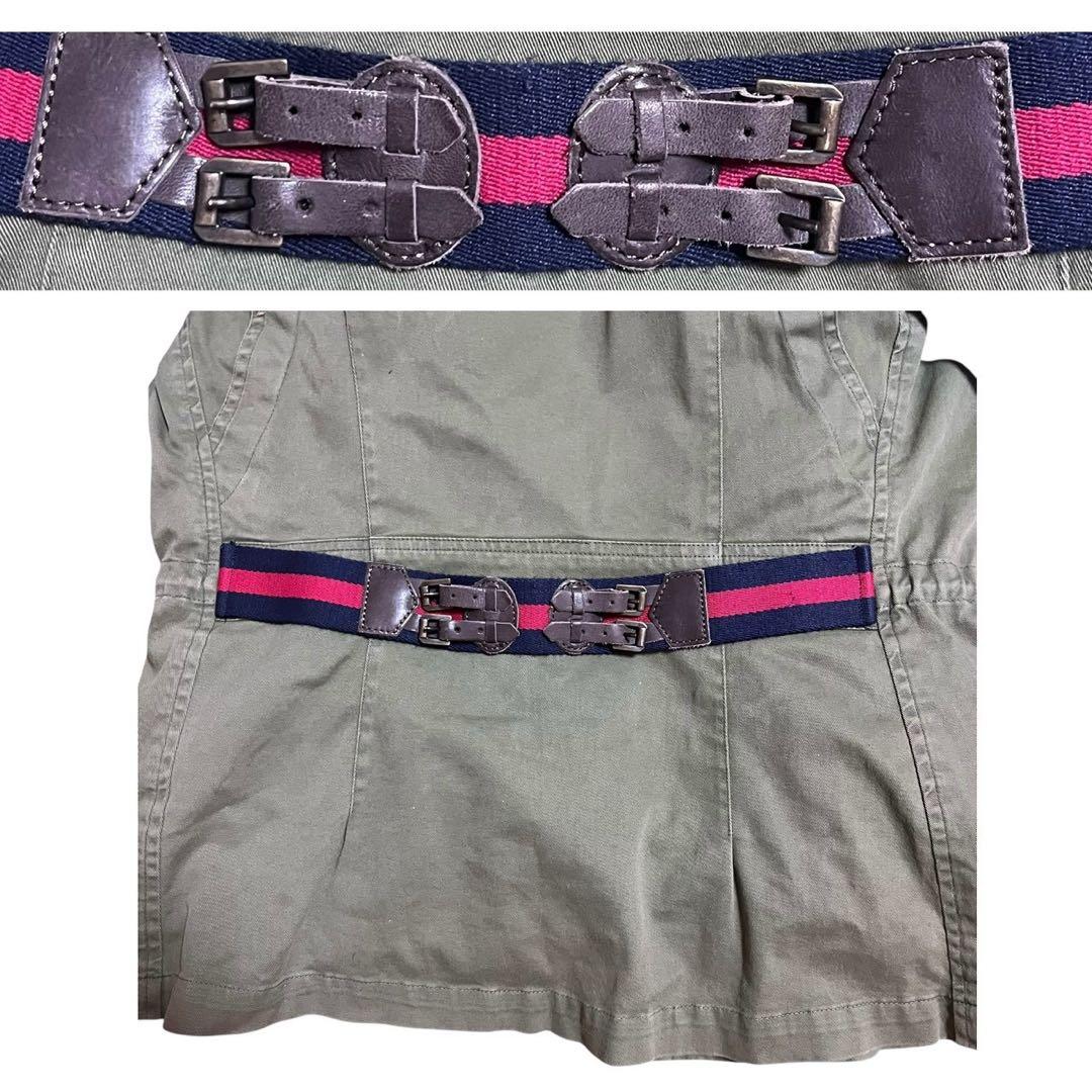 レア♡ イタリア製！リアルレザー　リアルファー　スパンコール　3ウェイ　アウター