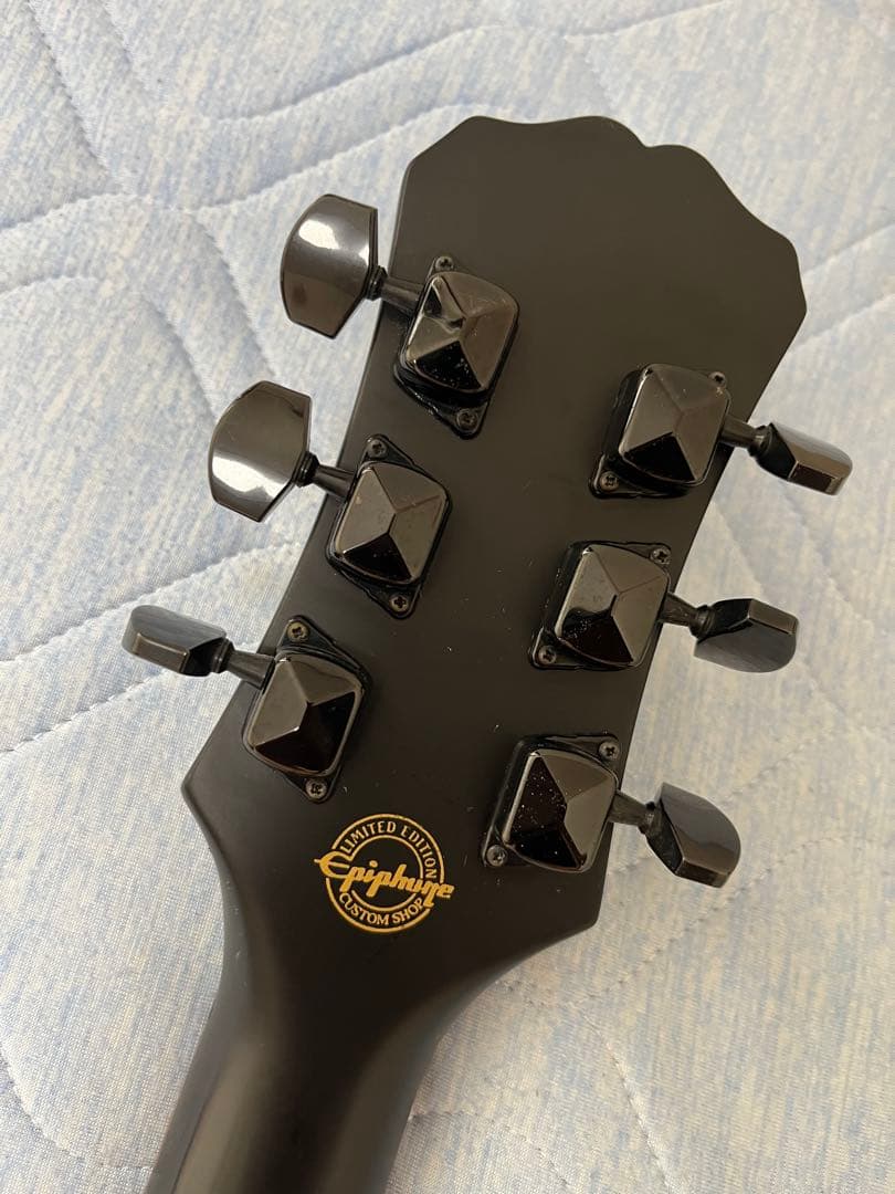 【調整済】Epiphone LTD customshop レスポールジュニア