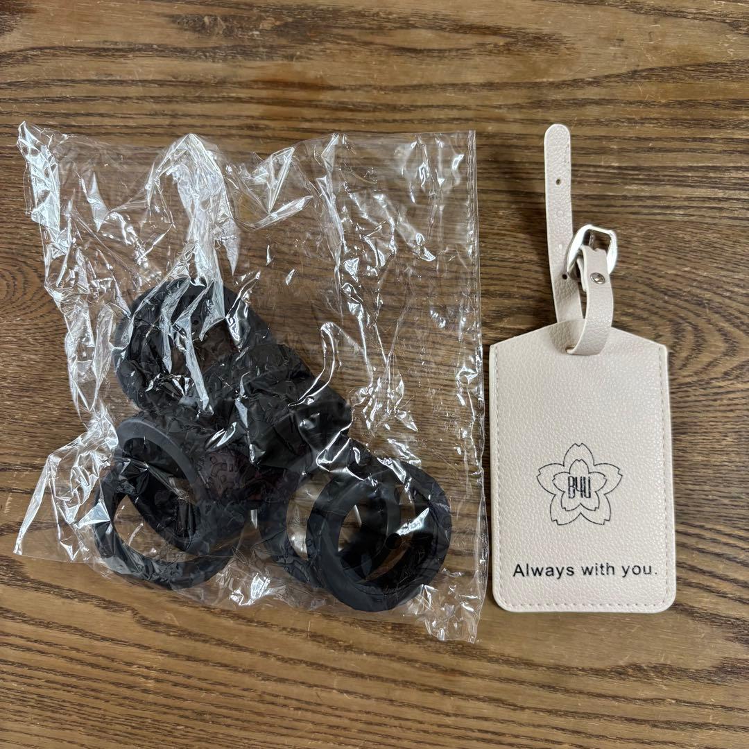 【るるれれろ】B4U スーツケース　Mサイズ　ホワイト