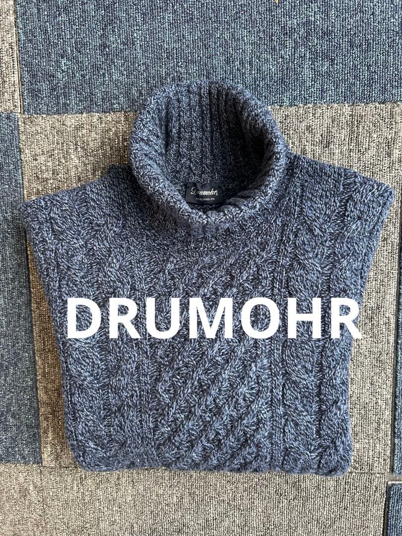 【希少】DRUMOHR（ドルモア）タートルネックニットサイズ48（L）
