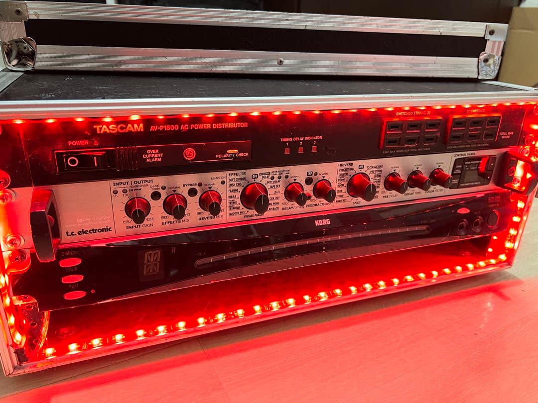 エフェクターラックセット(※詳細必読)