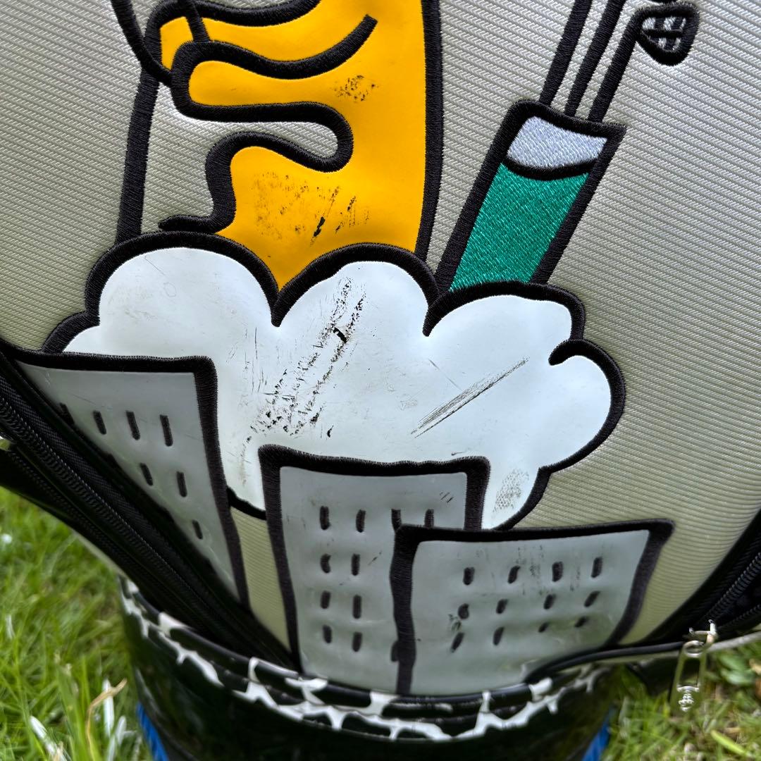 CASTELBAJAC カステルバジャック キャディバッグ シルバー おしゃれ