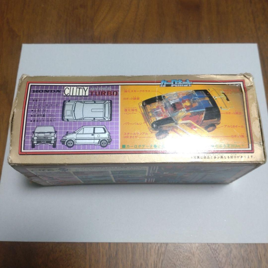 ダイアクロン　カーロボット　No.9 ホンダ・シティターボ　赤