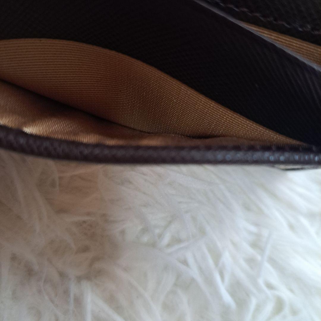 【未使用級】【バーバリー】ノバチェック レザー キャンバス名刺入れ カードケース