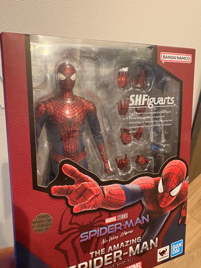 s.h.figuarts フィギュアーツ アメイジング・スパイダーマン開封
