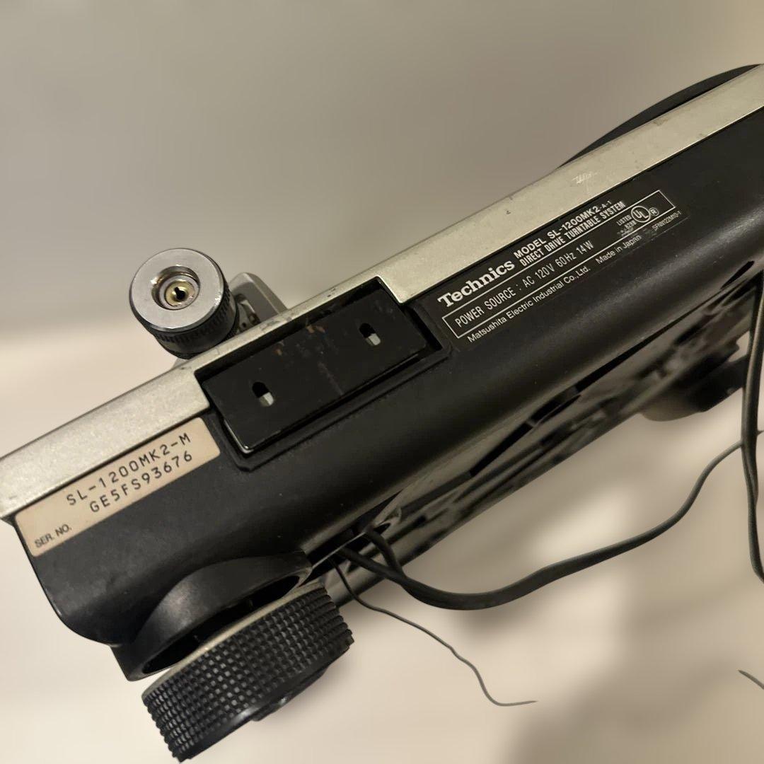 【値切OK】Technics SL-1200 MK2 ターンテーブル DJ