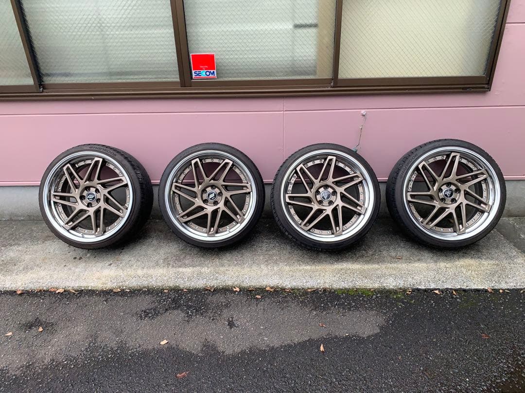 Hankook タイヤ付き 19インチ WORK ZEAST ホイール