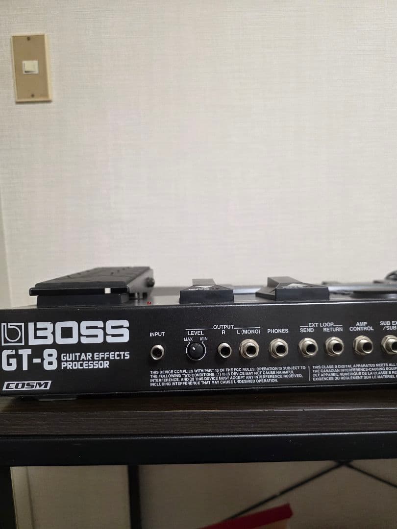 BOSS GT-8 ギターエフェクター ACアダプター付