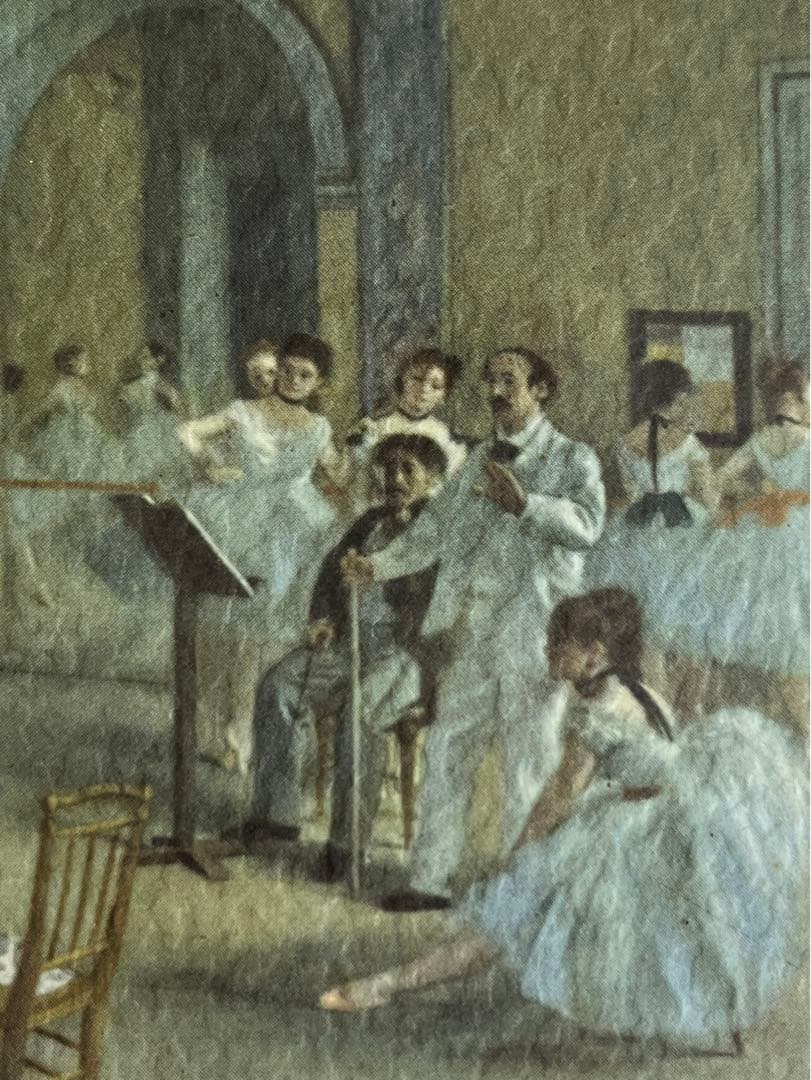 秋月さま専用！！！◆フランスアンティーク｜世界の名画「オペラ座のバレエ教室」