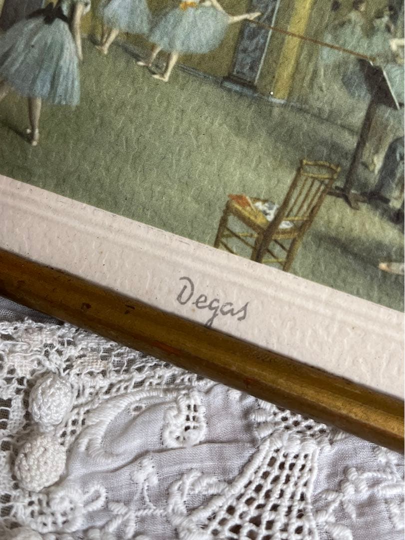 秋月さま専用！！！◆フランスアンティーク｜世界の名画「オペラ座のバレエ教室」