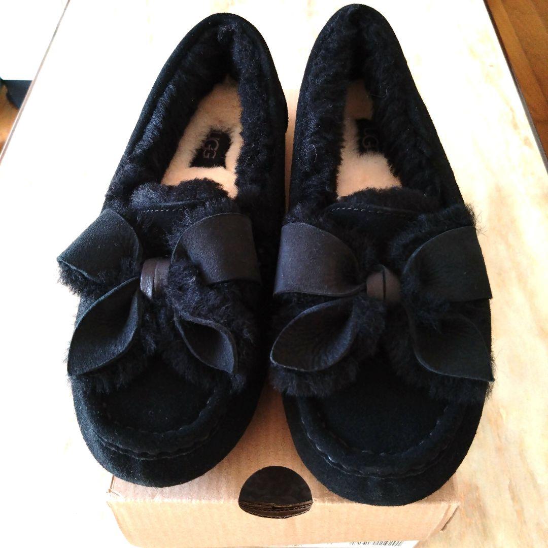 新品未使用☆UGG ANSLEY HERITAGE ブラック24cm