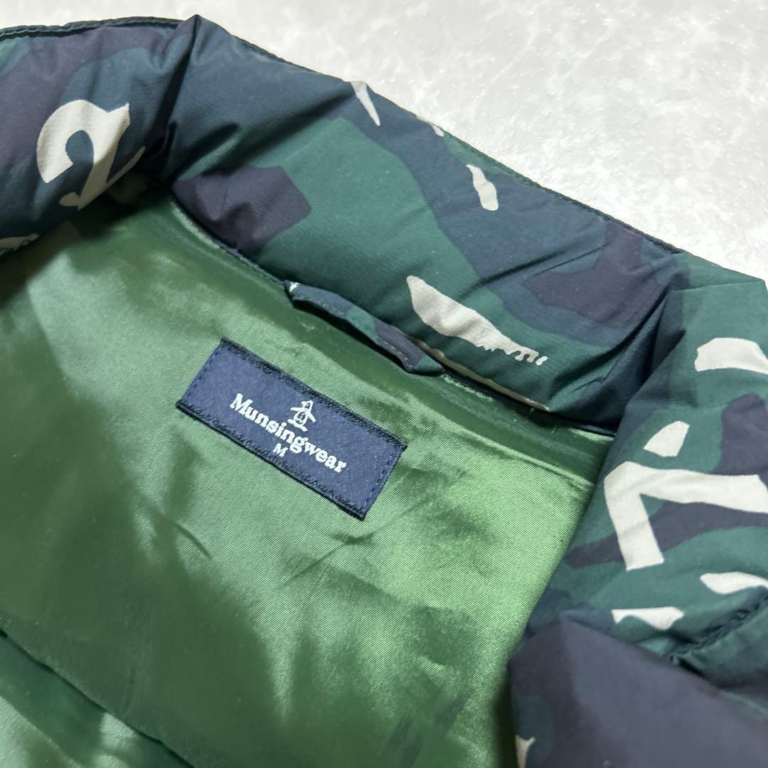 マンシングウェア★撥水★ダウン80%フェザー20%ダブルジップ【メンズサイズM】