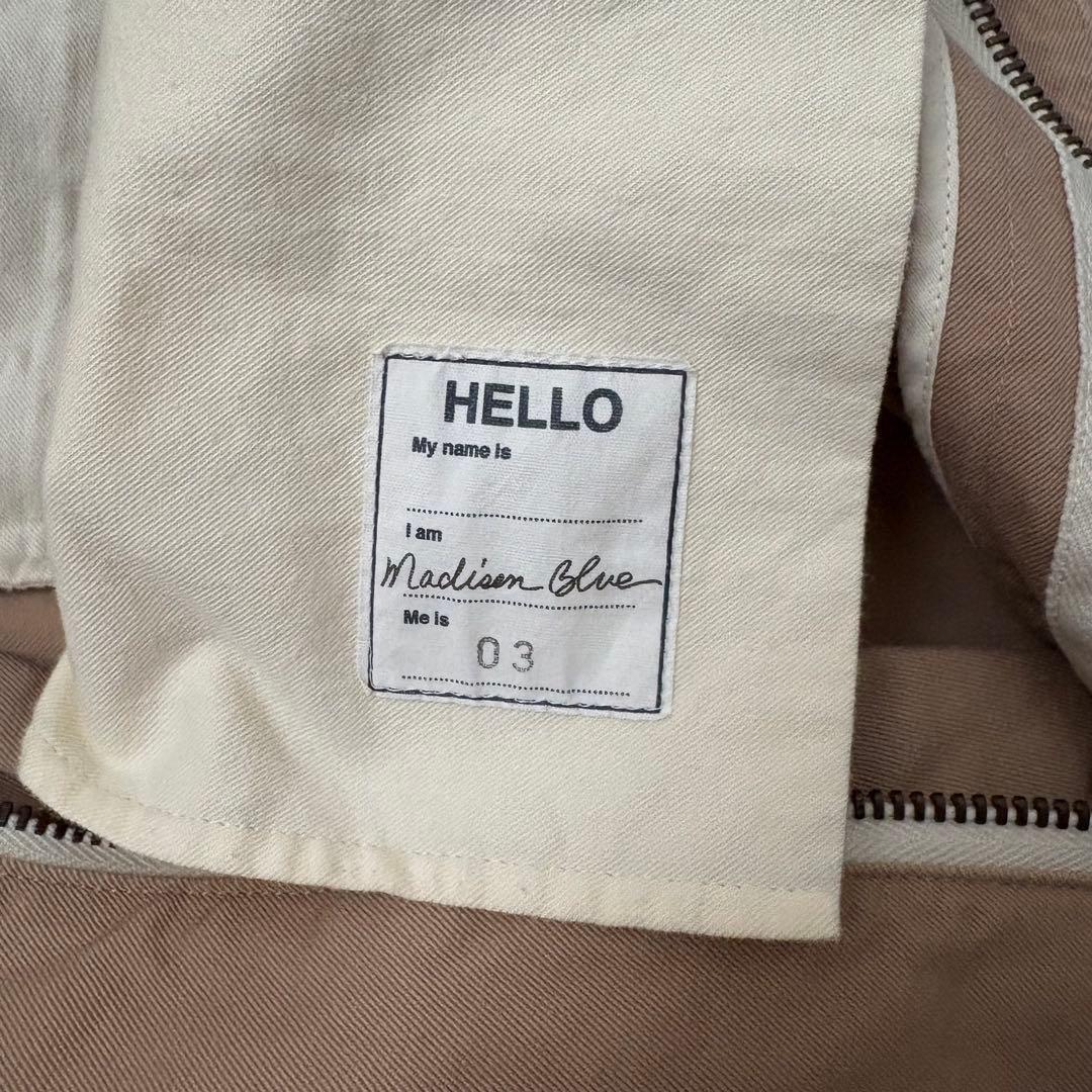 完売品♡マディソンブルー CHINO HIGH WAIST PANTS 03
