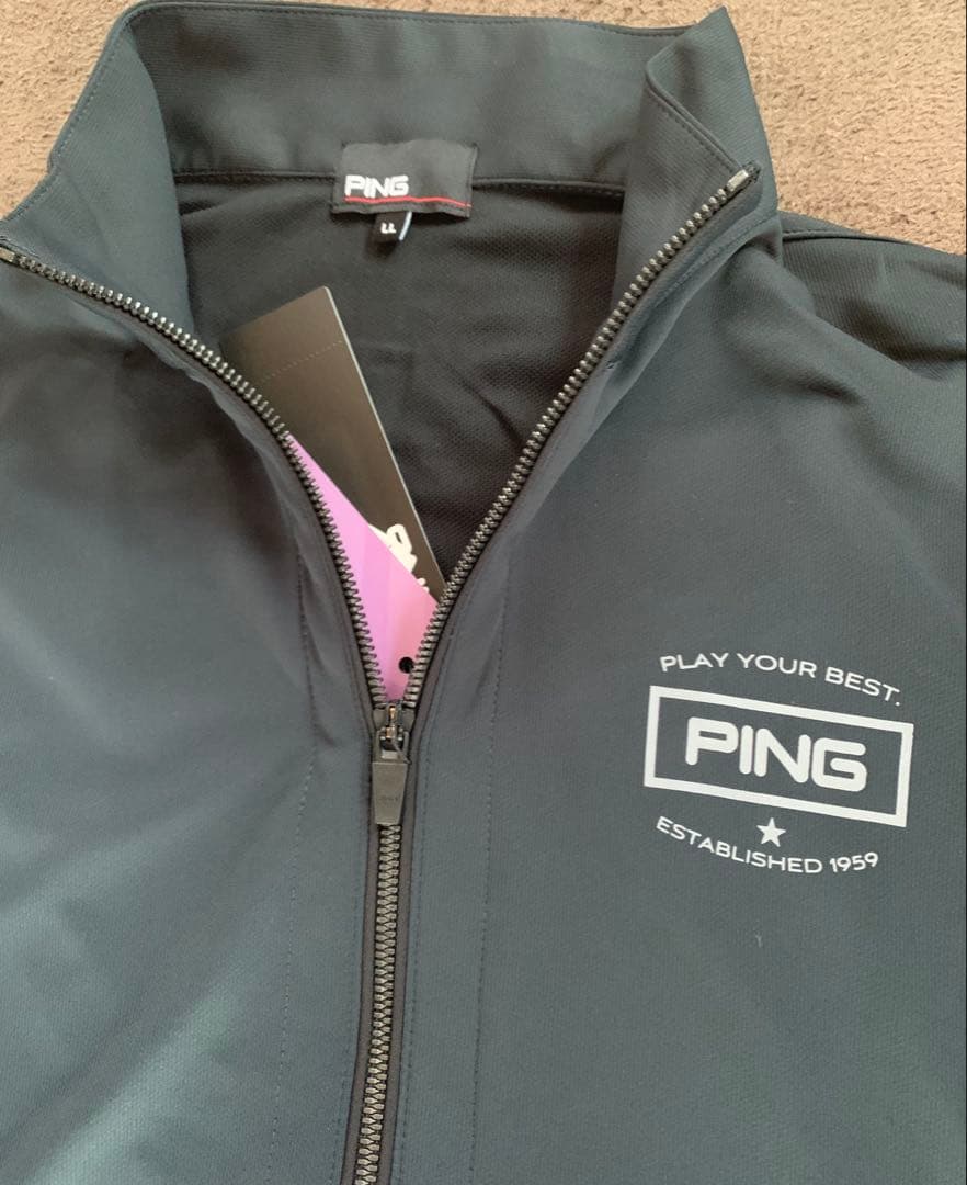PING 【ピン】3way レイヤードブルゾン　LL ゴルフウェア