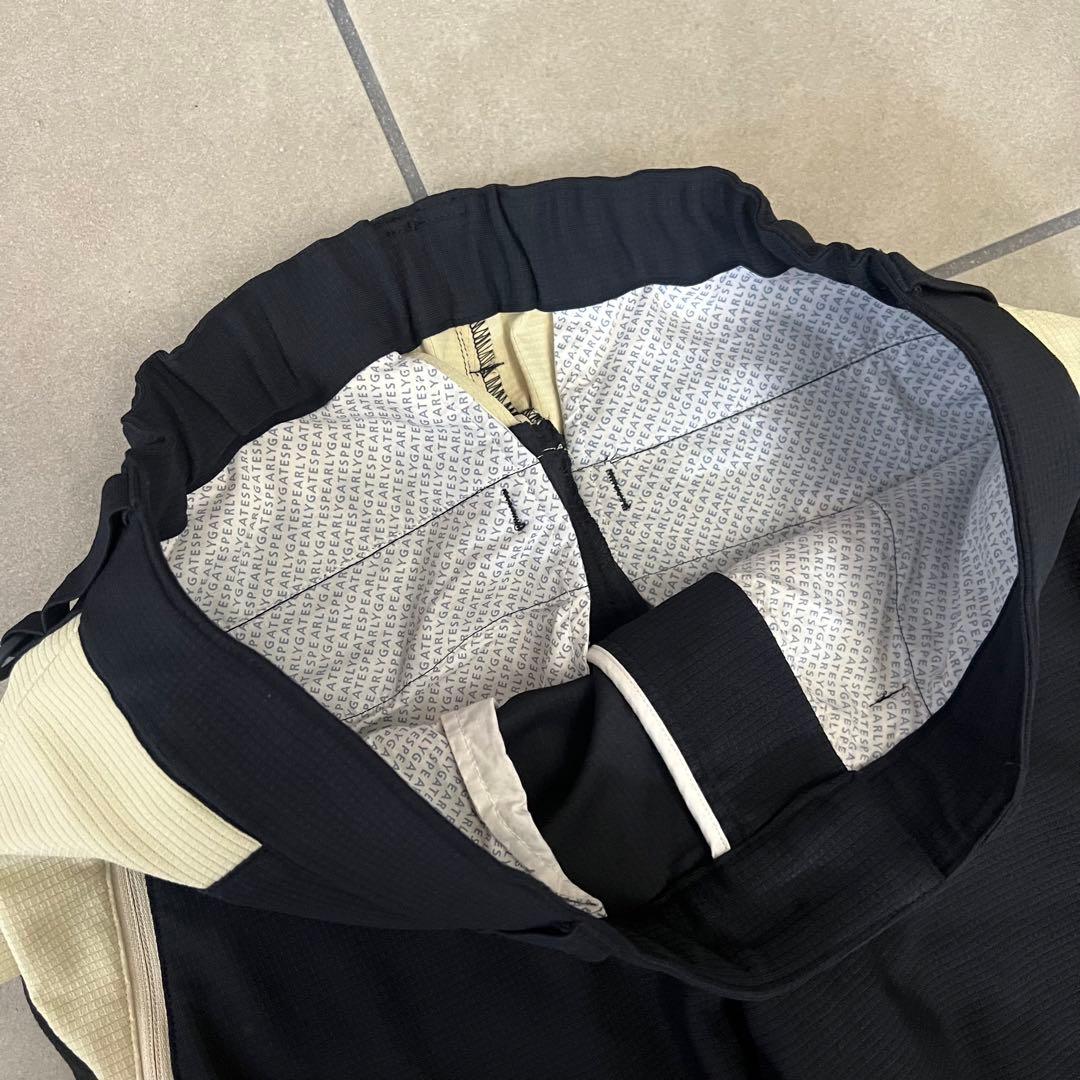 Pearly gates パーリーゲイツ　セットアップ　ダンボールニット　メンズ