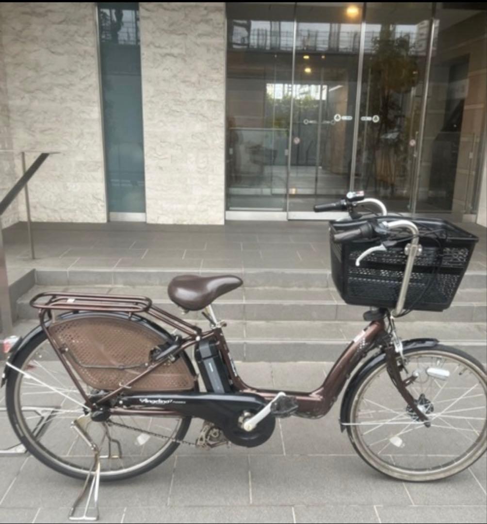 電動アシスト自転車BRIDGESTONE 26インチ.バッテリー2つです
