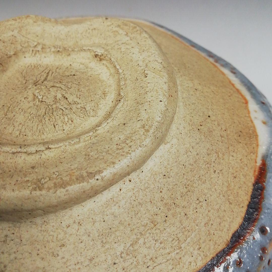 Ｔ６９４　茶碗　『鼡志野』『桃山窯　林英二 造』　共箱　抹茶碗　茶道具