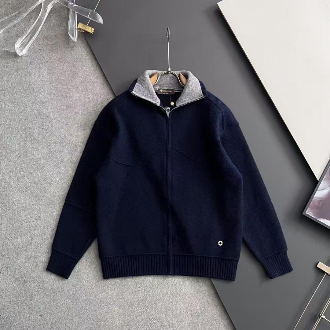 Loro Piana 秋冬高密度ウールニット Lサイズ