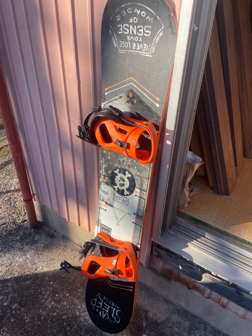 ライズ　マーシャル　スノーボード　155cm ビンディング