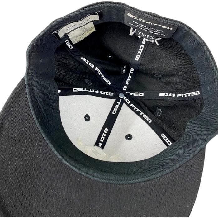 美品 中古 マーク＆ロナ 210FITTED スカル キャップ 帽子 ゴルフ