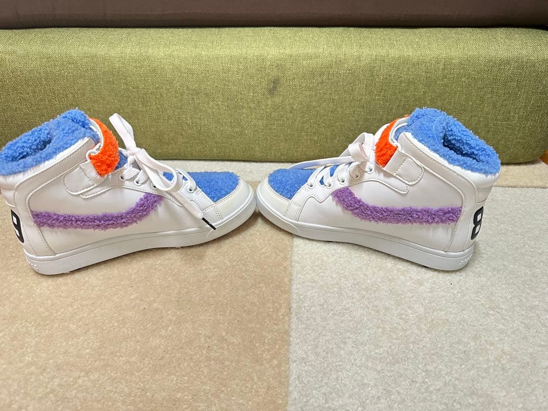 PEARLY GATES カラフルボア ミドルカットレディース22.5センチ