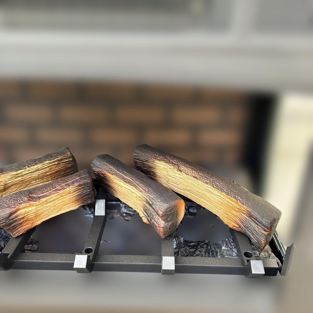 QVCジャパン　フェイク暖炉型　電気ファンヒーター　DFI-5010-01