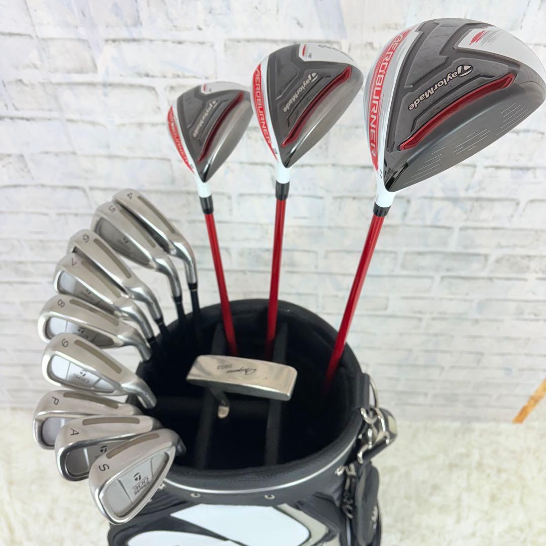 TaylorMade Aero Burner メンズクラブセット 13本 ゴルフ