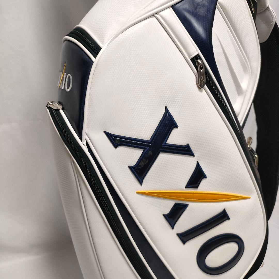 【良品】ダンロップ ゼクシオ プロレプリカ 9インチ 5分割 キャディバッグ