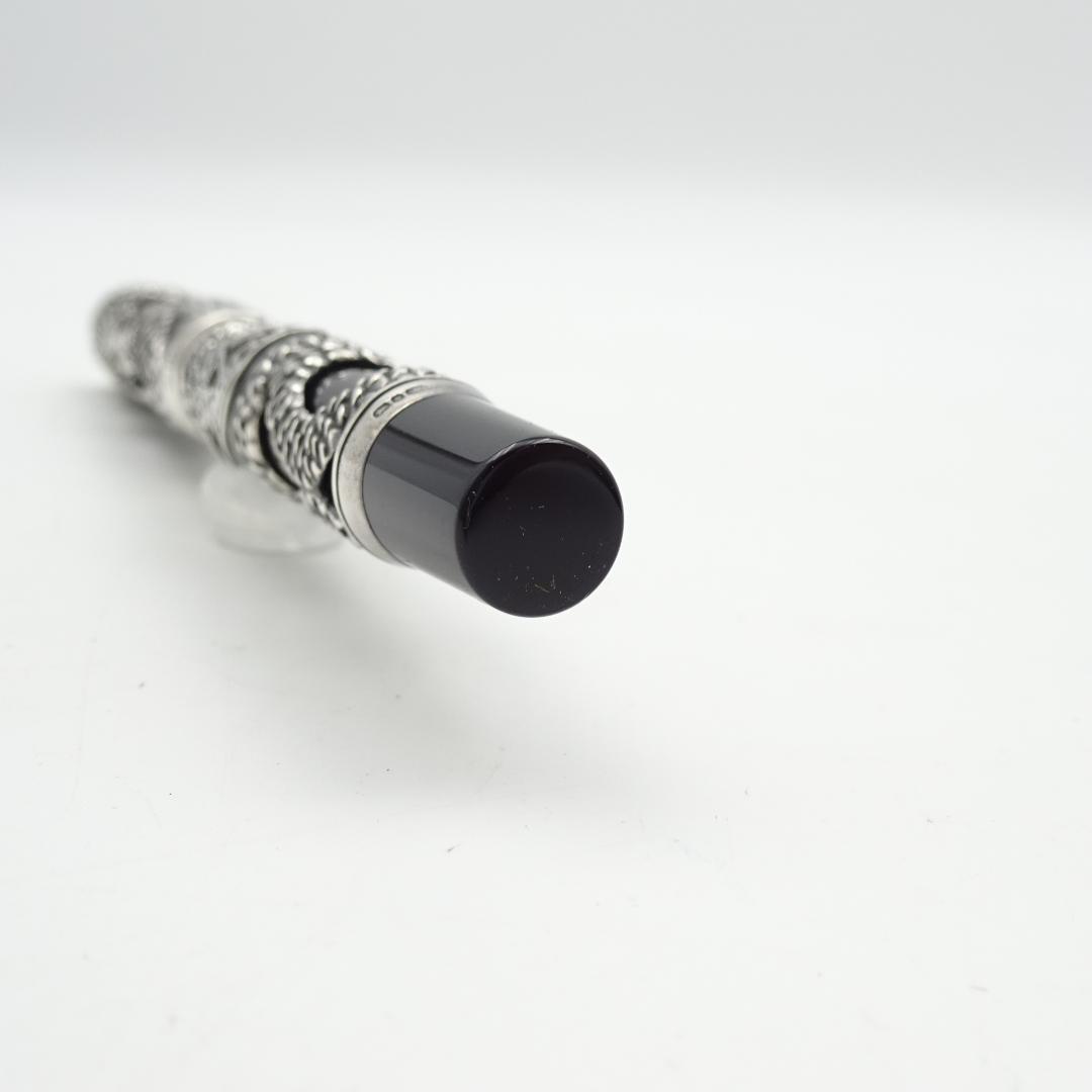 11601-1【希少】パーカー/限定/SV925/スネーク/万年筆/18K