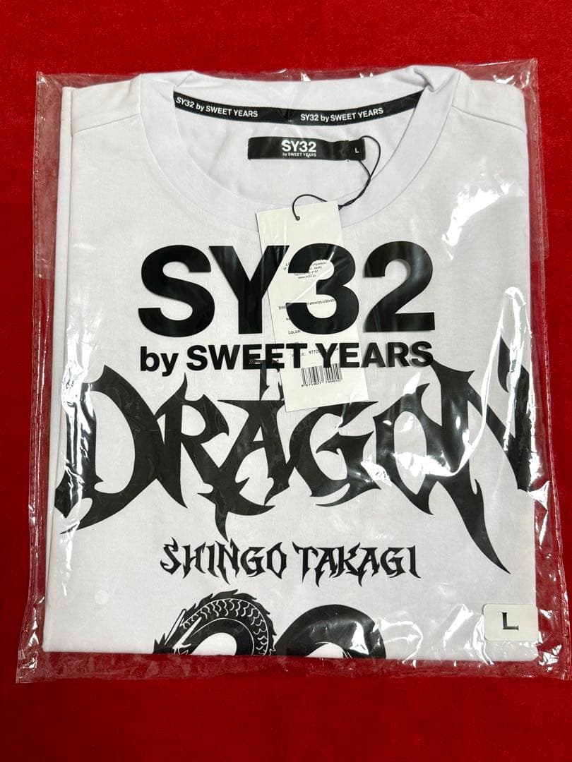 新品未使用 SY32 鷹木信悟選手 デビュー20周年記念Tシャツ Lサイズ