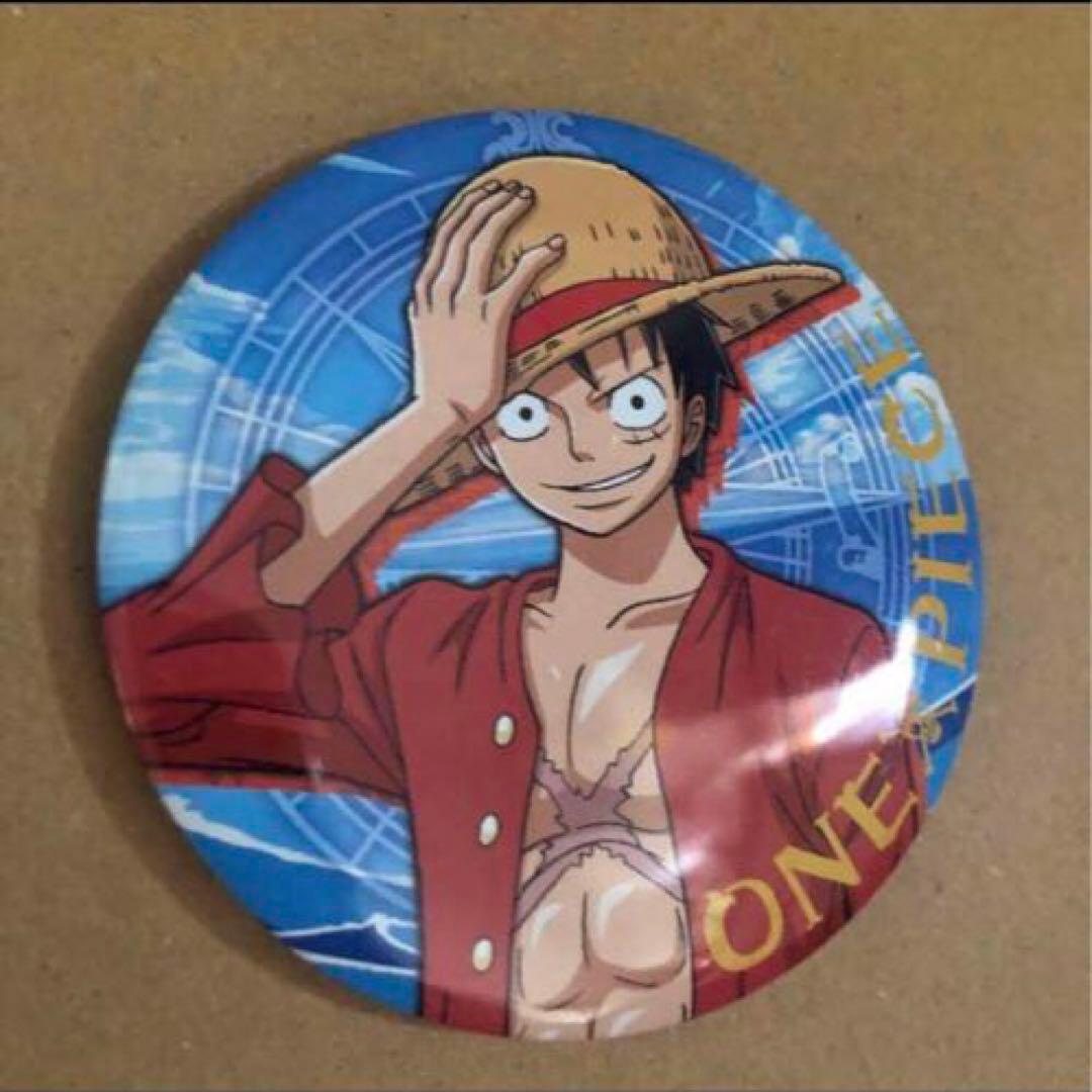 ワンピース ONEPIECE ルフィ 缶バッジ フジテレビ