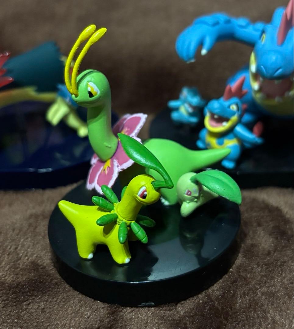 立体ポケモン図鑑 金銀御三家まとめ売り