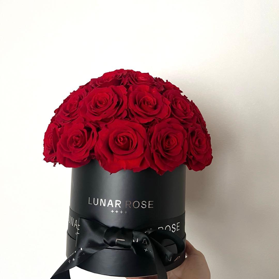 【美品】LUNAR ROSE プリザーブドフラワー　ローズ　バラ　薔薇