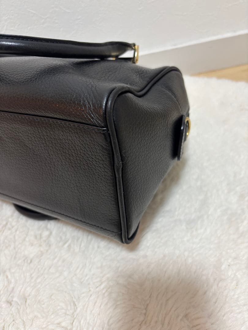 BURBERRY バーバリー バーバリーズ　ハンドバッグ ブラック　ヴィンテージ