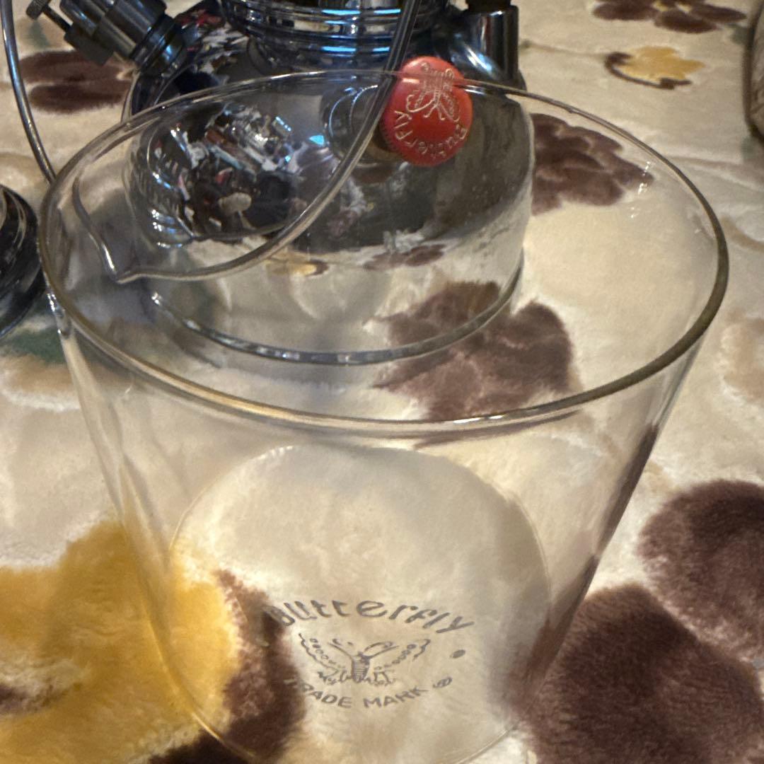 ペトロマックス似　真鍮製バタフライランタン　動作未確認