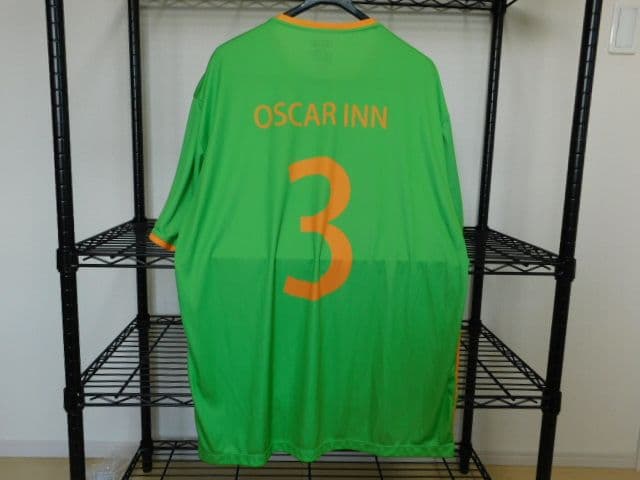 元ブラジル代表 オスカール氏のブラジリスFC(所有クラブ)サイン入ユニフォーム