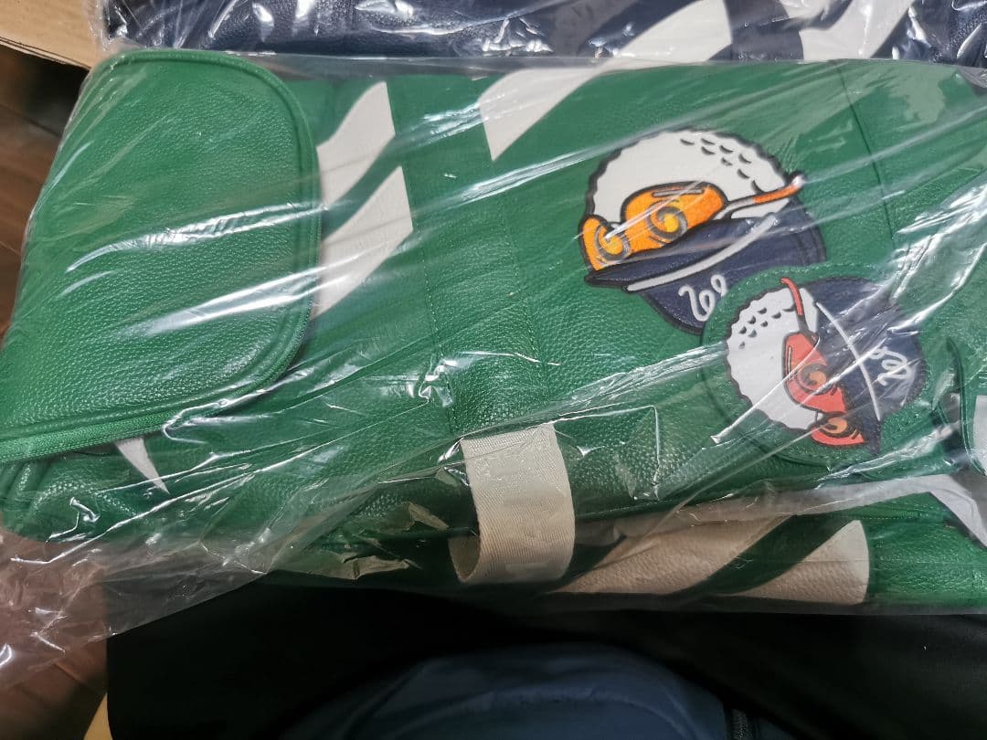 人気 マルボンゴルフ ボストンバッグ シューズケース 新品 グリーン