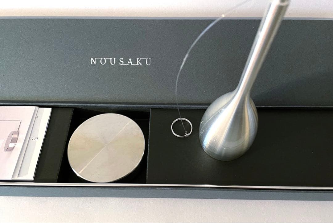 能作　風鈴　スリム　シルバー　風鈴スタンド　セット