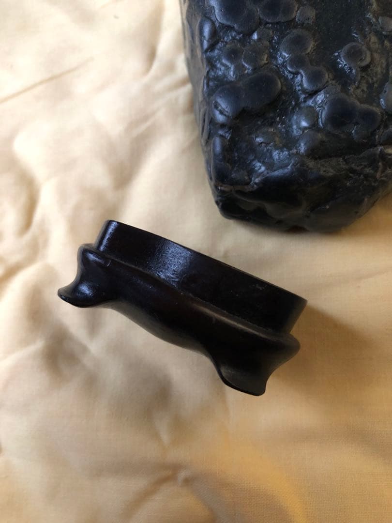 梅花石　木箱入　鑑賞石