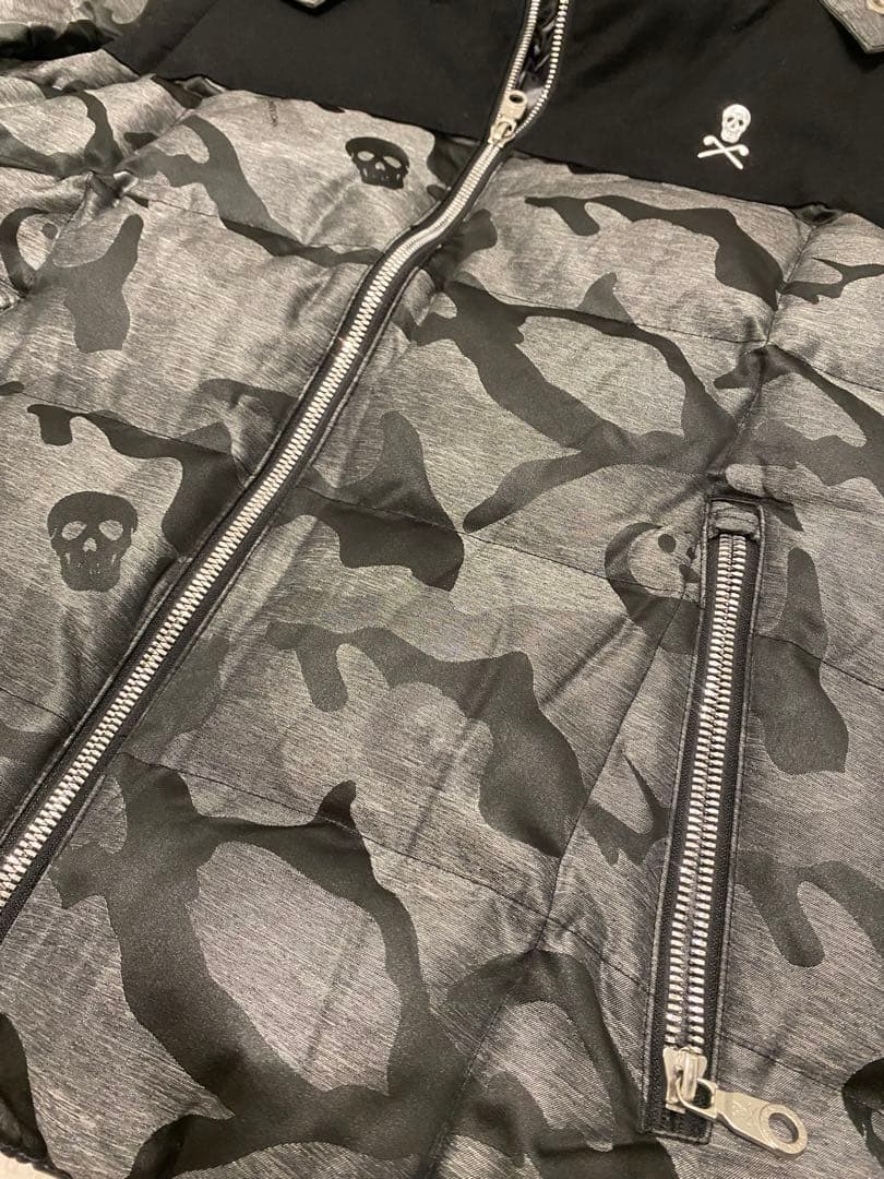 MARK&LONA カモフラージュダウンジャケット メンズ M